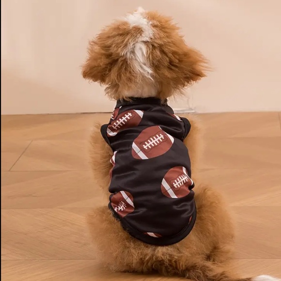 Football Dog clothing- Brown and White choose one NWT - Picture 3 of 7